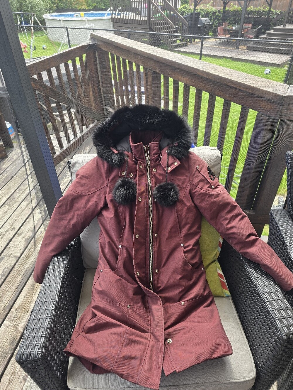 Moose Knuckles Original Stirling Parka – Women's Small – Genuine Fur